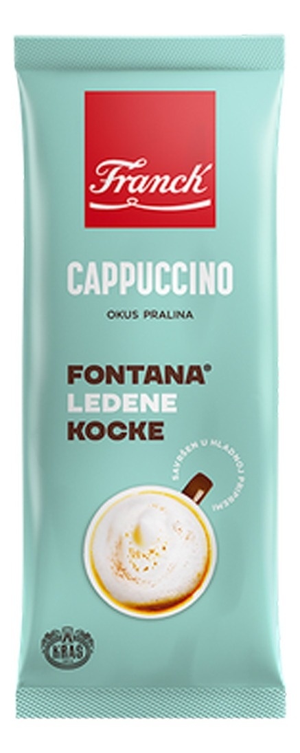 Instant kafa FRANCK cappuccino Fontana ledene kocke 18g