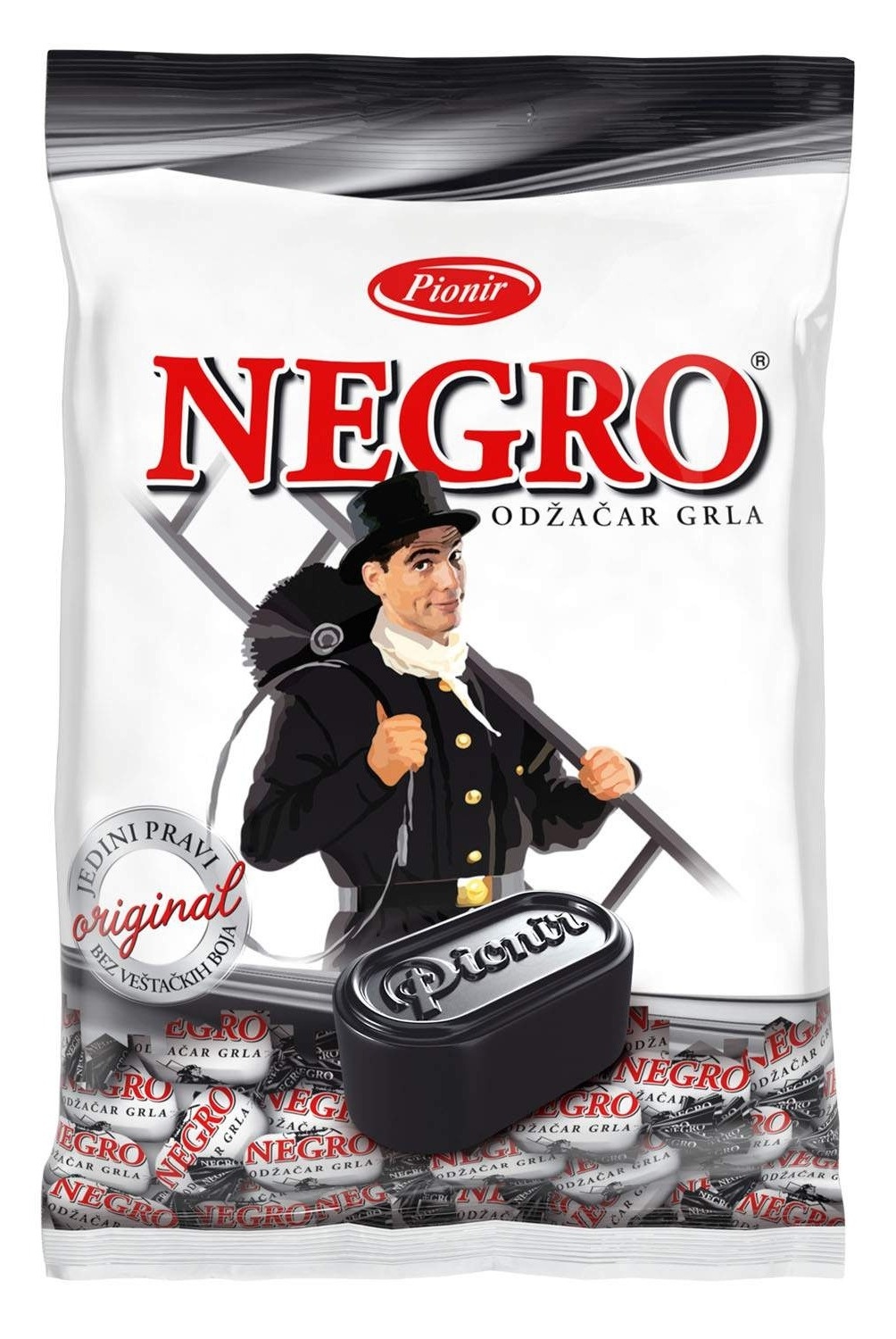 Bombone PIONIR Negro classic 800g
