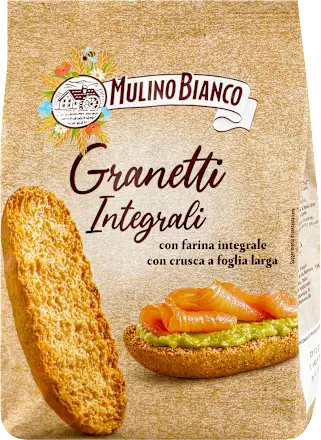 Dvopek MULINO BIANCO Granetti integralni 280g