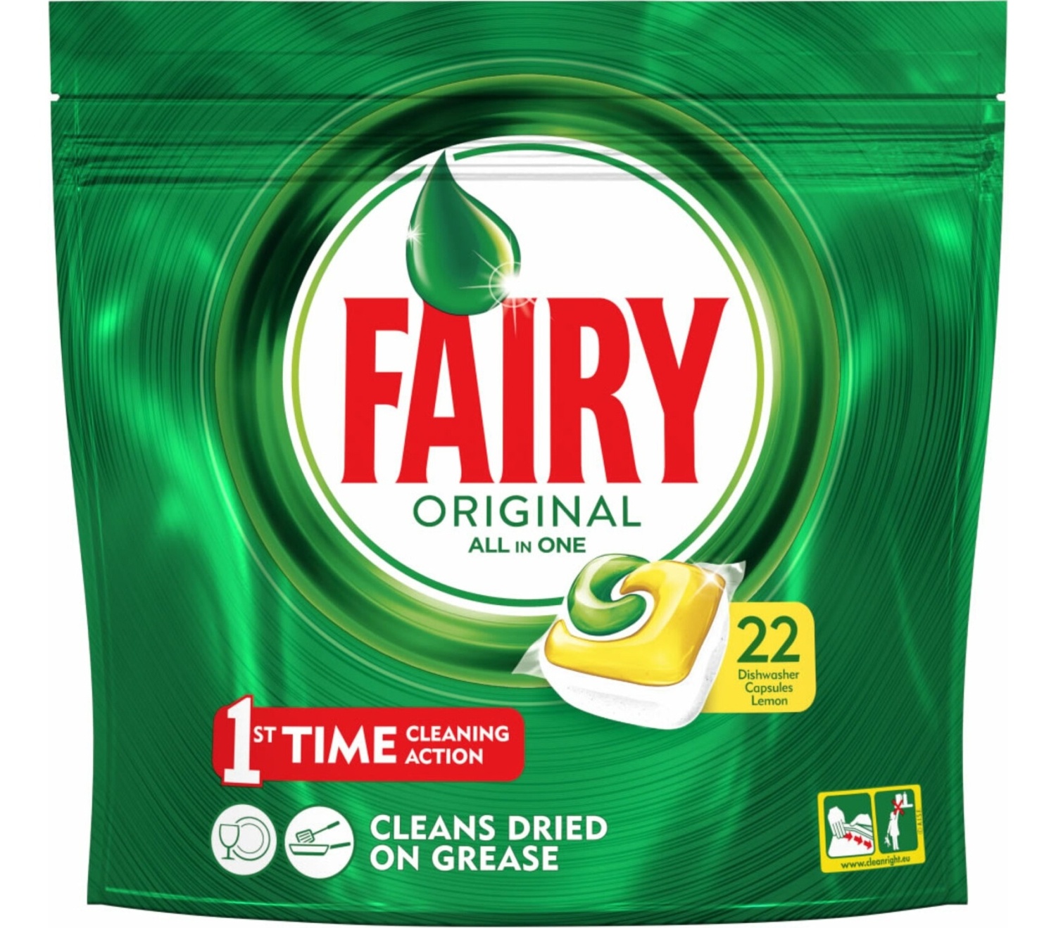 Tablete FAIRY All-in-one 22kom