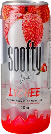 Gazirani sok SOOFTY liči 330ml
