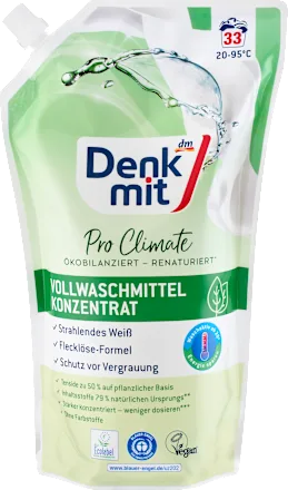 Tečni det.za pr.veša DENKMIT Pro climate nature koncentrat za veš 33 pranja