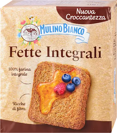 Dvopek BARILLA Mulino bianco Fette Integrali 310g