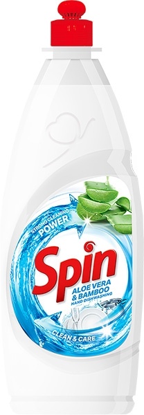 Det.za ruč.pr.sud SPIN aloe vera & bamboo 750ml