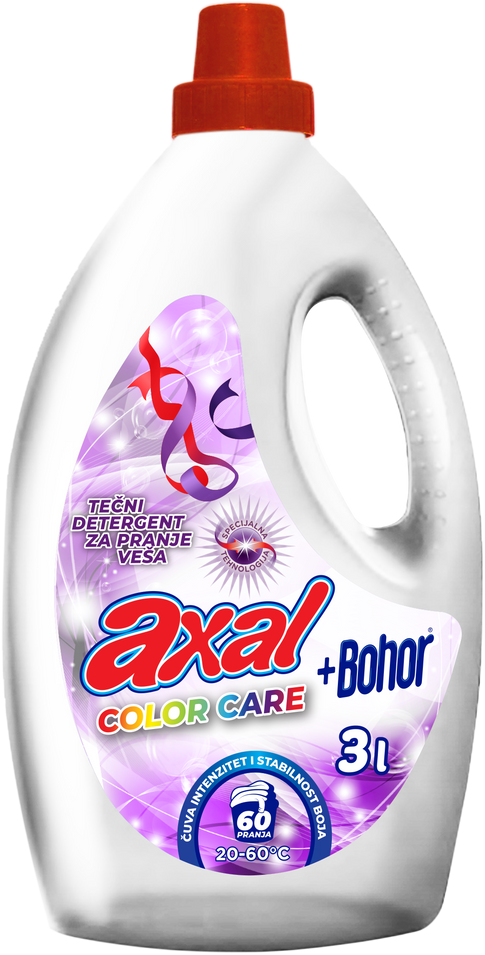 Tečni det.za pr.veša AXAL color care  60pranja (3l)