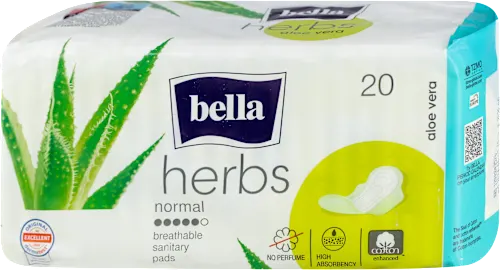 Higijenski ulošci BELLA herbs aloe vera  20kom