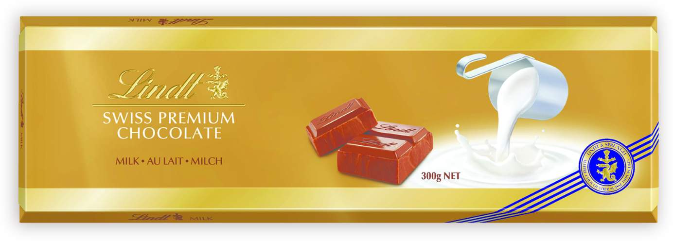 Čokolada LINDT mlečna premium milk 300g