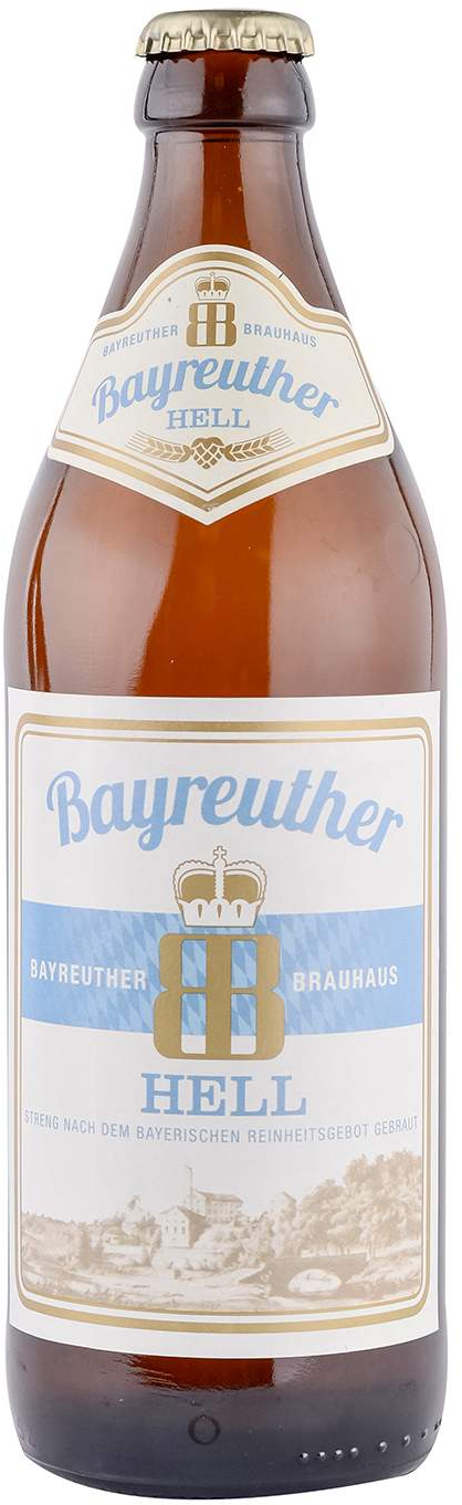 Pivo BAYREUTHER hell 0,5l