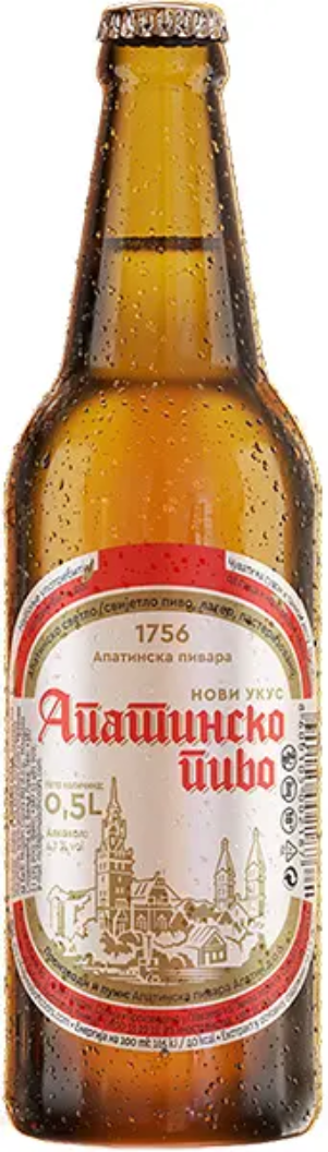 Pivo APATINSKO pivo 0,5l