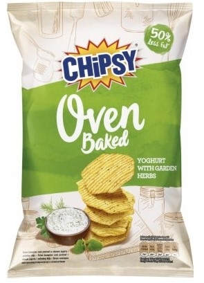 Čips CHIPSY Oven yoghurt&herbs 125g