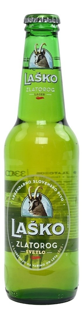 Pivo svetlo LAŠKO ZLATOROG 0,33l
