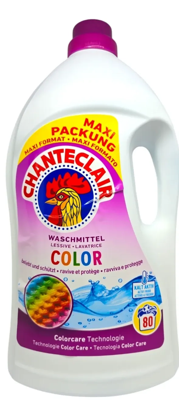 Tečni det.za pr.veša CHANTE CLAIR Color 80 pranja (3,6l)