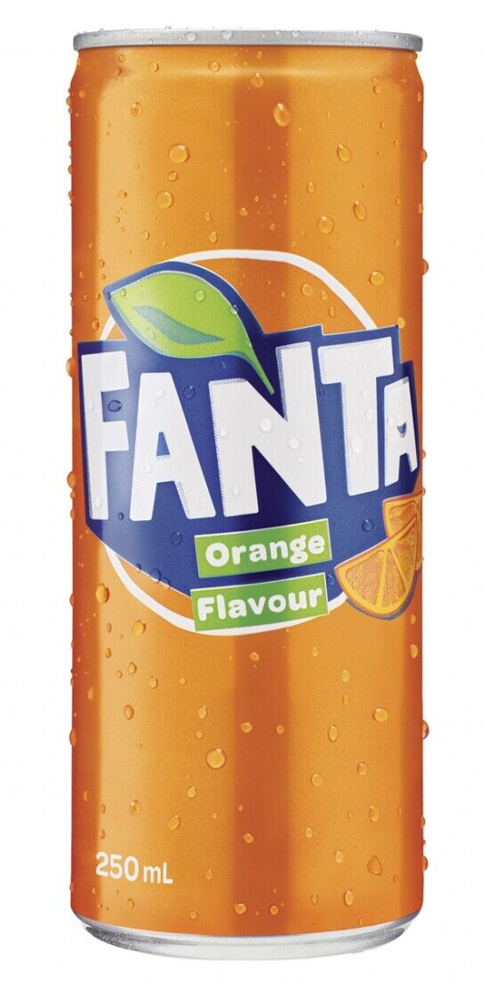 Gazirani sok FANTA orange 250ml