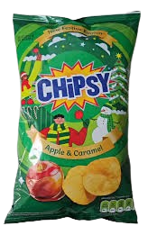 Čips CHIPSY plain apple & caramel 95g