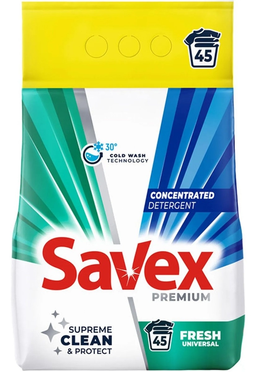 Deterdžent za pranje veša SAVEX Fresh 45 pranja (3,6kg)