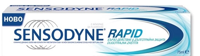 Pasta za zube SENSODYNE Rapid 75ml