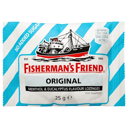 Bombone FISHERMAN'S Friends original eucalyptus 25g