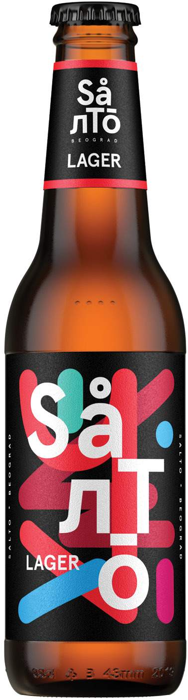 Pivo SALTO Lager 0,33l