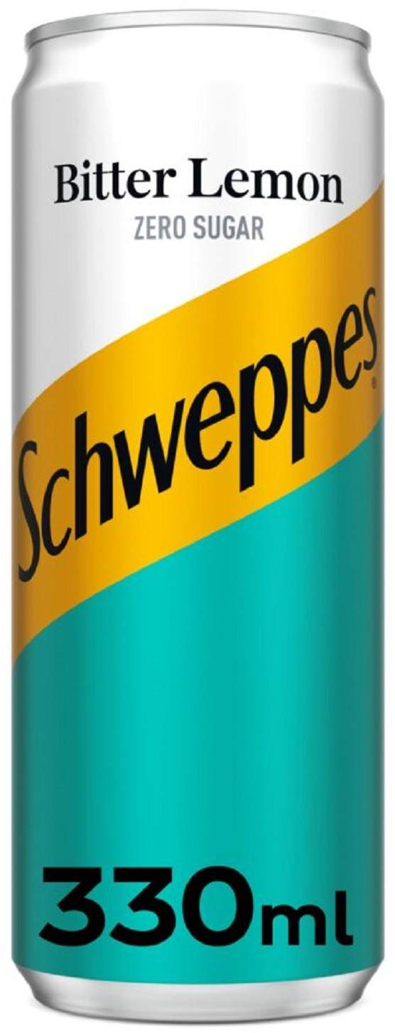 Gazirani sok SCHWEPPES bitter lemon zero 330ml