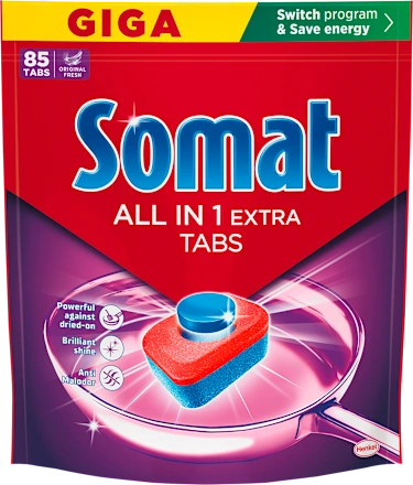 Tablete SOMAT all in one extra 85kom
