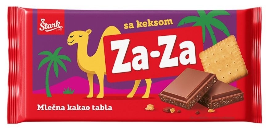 Čokolada ZA-ZA keks 85g