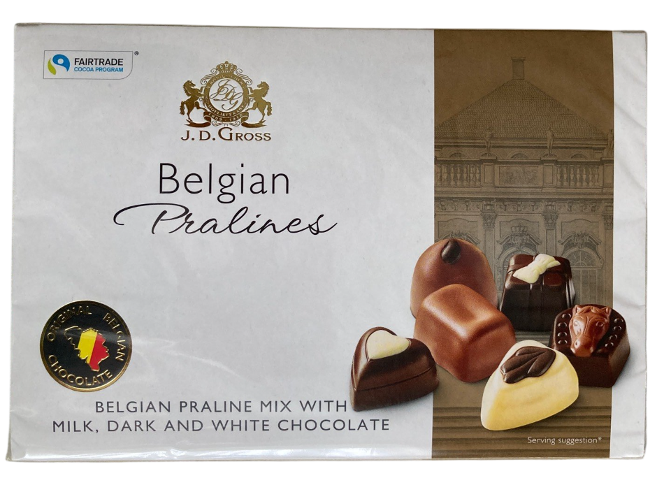 Praline J.D. GROSS Belgijske 360g