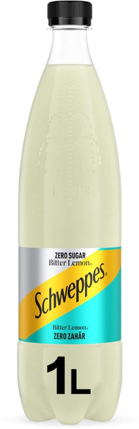 Gazirani sok SCHWEPPES Bitter lemon zero 1l