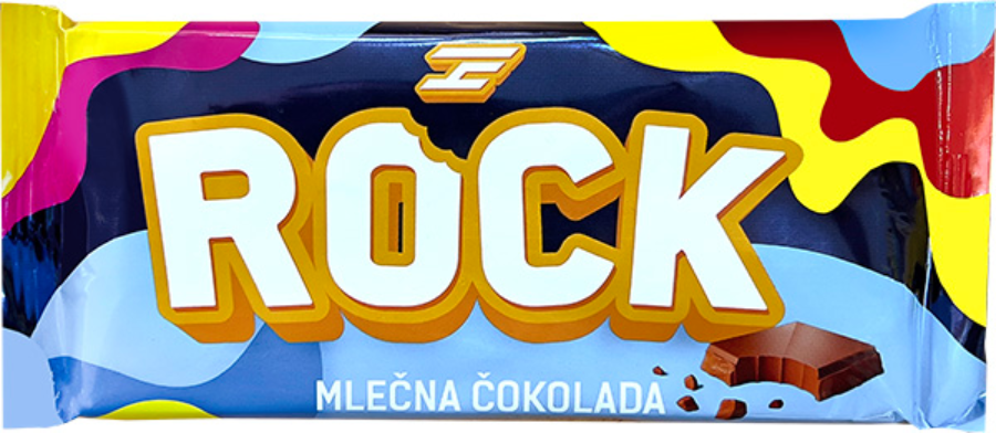DEX ROCK mlečna čokolada 100g