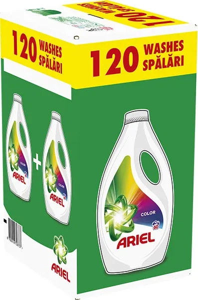 Tečni det.za pr.veša ARIEL Color 2x60 pranja (5,4l)