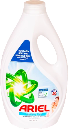 Tečni det.za pr.veša ARIEL Sensitive skin 40 pranja (1,8l)