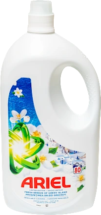 Tečni det.za pr.veša ARIEL Greek fresh breeze 80 pranja (3,6l)