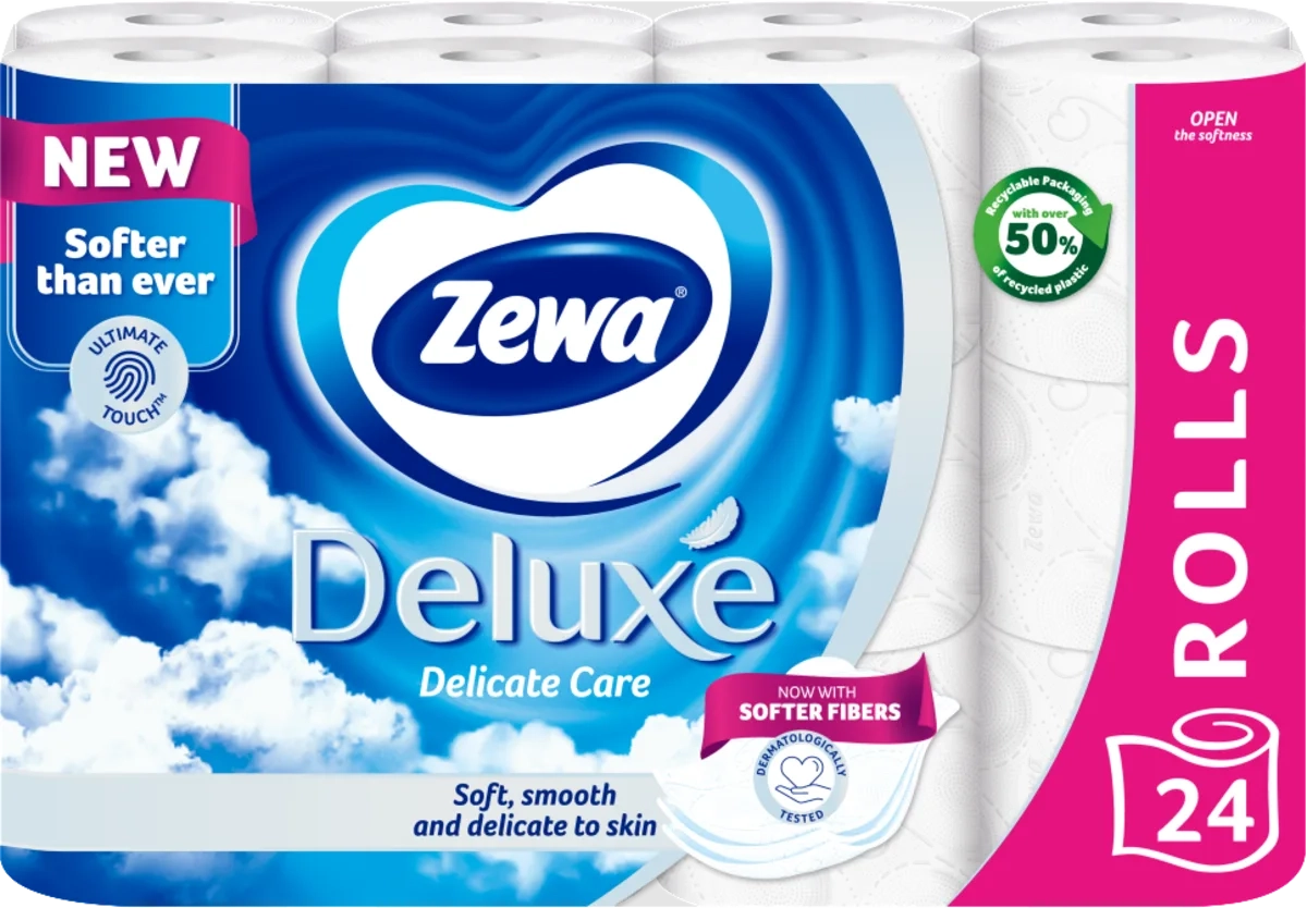 Toalet papir ZEWA deluxe delicate care 3sloja 24kom