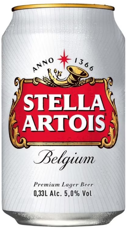 Pivo STELLA ARTOIS limenka 0.33l