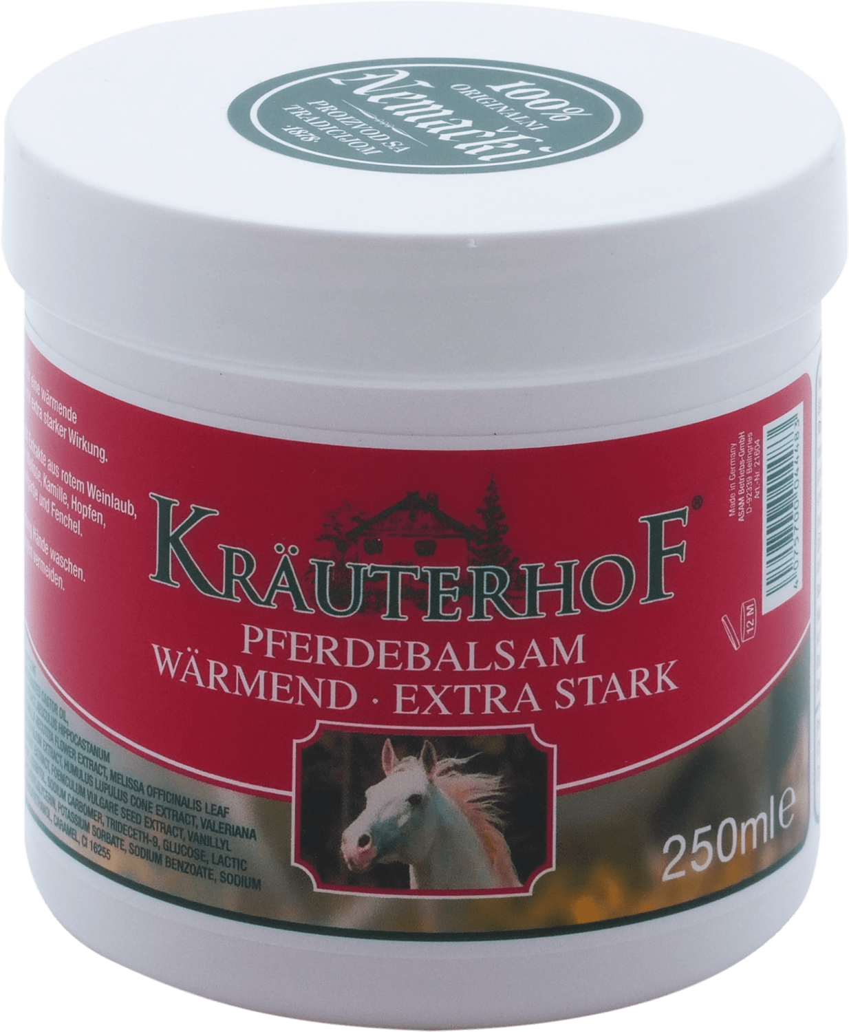 Konjski balzam KRAUTERHOF efekat toplote crvena 250ml
