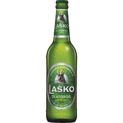 Pivo svetlo LAŠKO ZLATOROG staklo 500ml