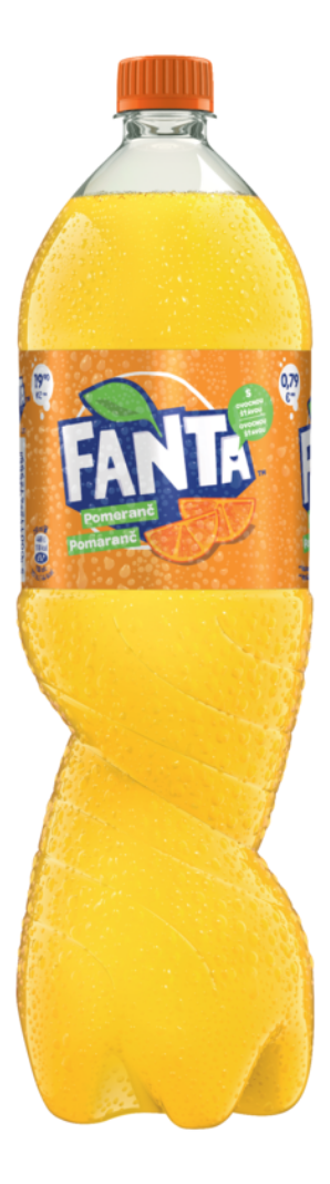Gazirani sok FANTA pomorandža 1l