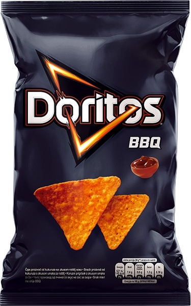 Čips tortilja DORITOS Barbecue 90g