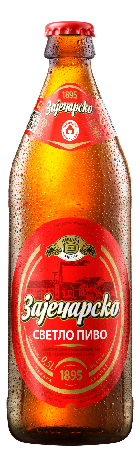 Pivo svetlo ZAJEČARSKO 0,5l