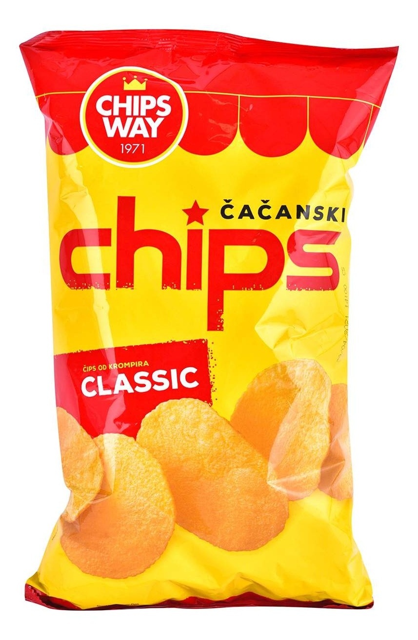 Čips CHIPS WAY classic 280g
