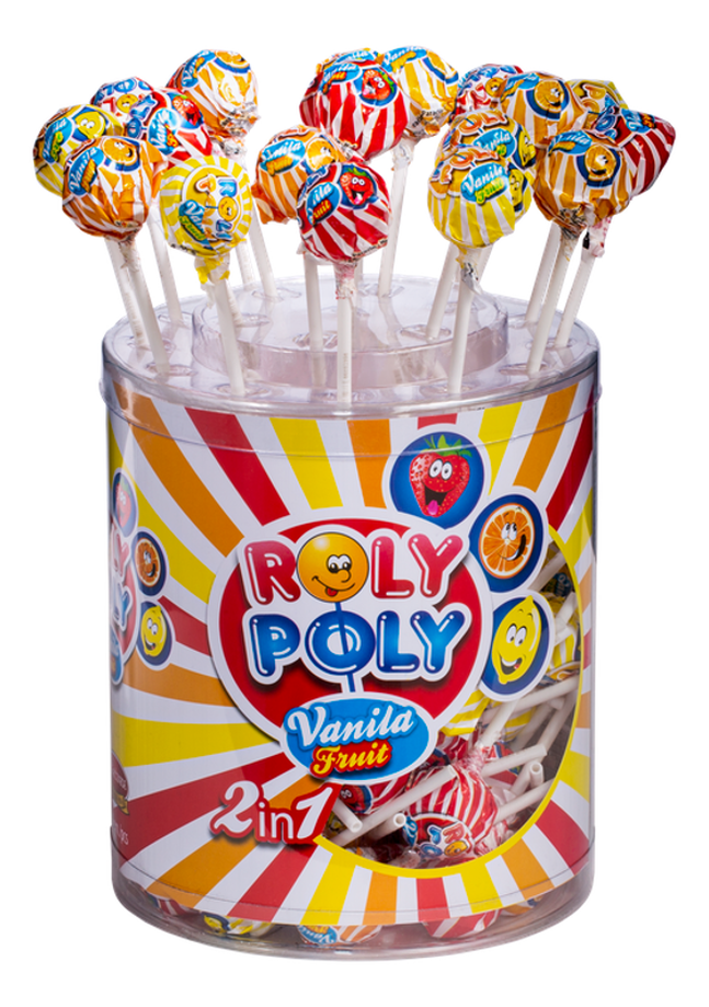 Lizalica ROLY POLY vanila fruit 10g
