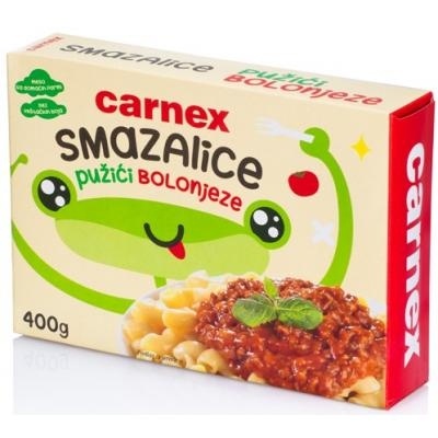 Gotova jela CARNEX Smazalice pužići bolonjeze 400g
