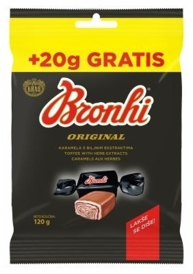 Bombone KRAŠ Bronhi original 120g