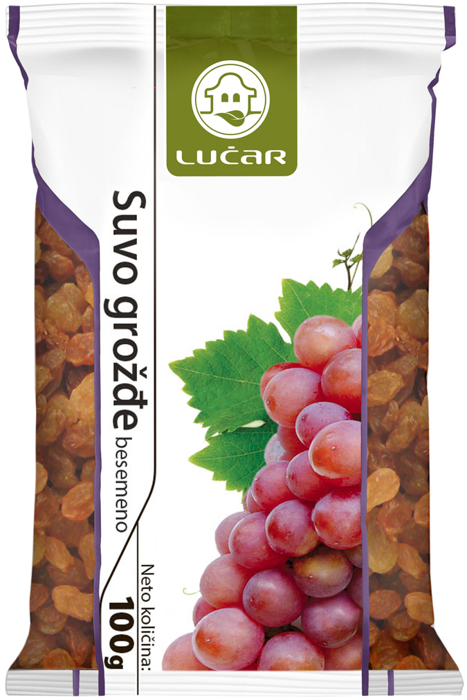 Suvo grožđe LUČAR 100g
