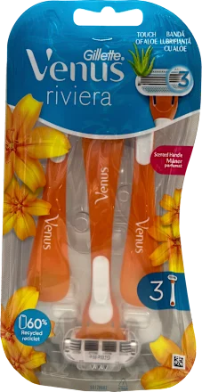 Ženski brijač GILLETTE VENUS Riviera 3kom