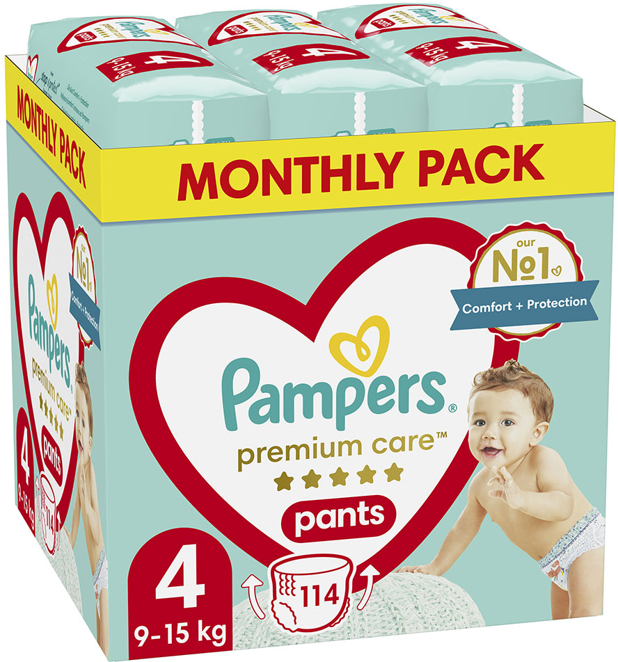 Pelene za bebe PAMPERS  premium care pants 4 114kom