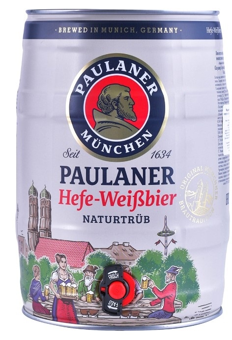 PAULANER bure pšenično svetlo 5l