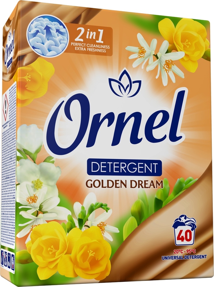 Deterdžent za pranje veša ORNEL golden dream (40 pranja) 4kg