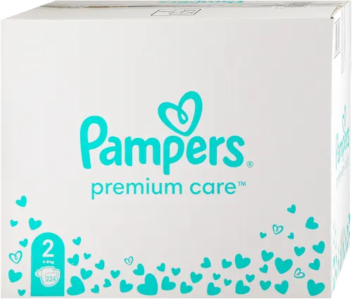 Pelene za bebe PAMPERS Premium Care MP 2 224kom