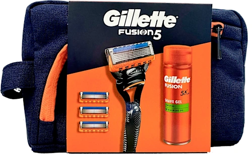 Setovi za brijanje GILLETTE set Fusion 5 (Brijač za muškarce  i pena za brijanje)