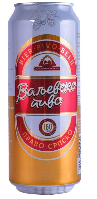 Pivo VALJEVSKO limenka 0,5l
